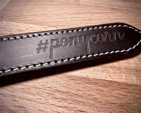 Ceinture en cuir fabrication française artisanale 🇫🇷 #ponycorn – Image 2