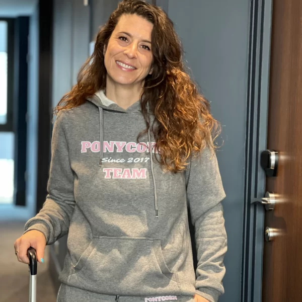 Sweat à capuche #ponycorn